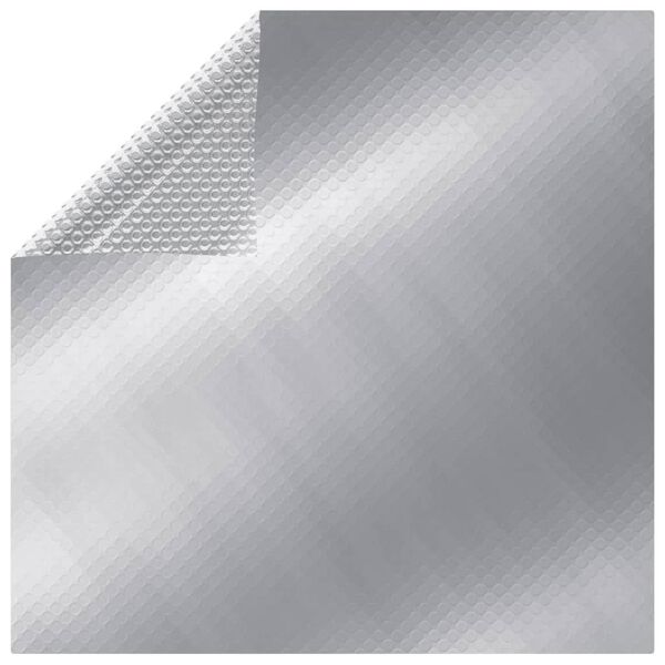 vidaXL Couverture de piscine Argent&eacute; 400x200 cm PE