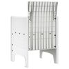 vidaXL Chaise de jardin 4 pcs Blanc 53 x 49 x 85 cm Polypropyl&egrave;ne