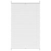 vidaXL Store pliss&eacute; 80x125 cm Blanc