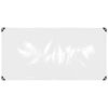 vidaXL B&acirc;che transparente avec &oelig;illets 1x2 m PVC
