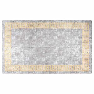 vidaXL Tapis lavable 120x180 cm gris