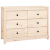 vidaXL Armoire latérale 100x40x72 cm Bois de pin massif