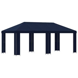 vidaXL Abri de jardin 6 x 3 m Bleu Polyester et Acier 190 gsm