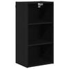 vidaXL Armoire suspendue Ch&ecirc;ne noir 40 x 29,5 x 80 cm