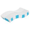 vidaXL Matelas &agrave; ressorts ensach&eacute;s duret&eacute; moyenne 90x190 cm