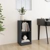 vidaXL Armoire d'appoint gris 35,5x33,5x76 cm bois de pin massif