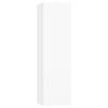 vidaXL Ensemble de meubles TV 4 pcs Blanc Bois d'ing&eacute;nierie