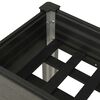 vidaXL Lit surélevé de jardin 75x40x75 cm WPC Gris