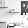 vidaXL &Eacute;tag&egrave;re murale flottante gris 40x23x3,8 cm MDF
