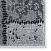 vidaXL Tapis BCF Gris avec motif de blocs 80x450 cm
