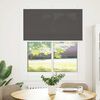 vidaXL Store pliss&eacute; noir 110x100 cm largeur du tissu 109,4cm polyester