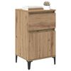 vidaXL Cabinet de chevet 2 pcs Ch&ecirc;ne artisanal 40 x 35 x 70 cm