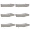 vidaXL Bo&icirc;te de rangement 6 pc Tissu intiss&eacute; 100 x 50 x 18 cm 90 l