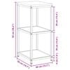 vidaXL Rangement de cuisine avec &eacute;tag&egrave;re Noir 60 x 50 x 92 cm Acier