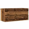 vidaXL Armoire lavabo vieux bois 100x38,5x45 cm bois d'ing&eacute;nierie