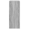 vidaXL Biblioth&egrave;que sonoma gris 40x30x77 cm bois d'ing&eacute;nierie