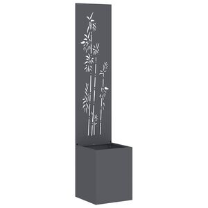 vidaXL &Eacute;cran de confidentialit&eacute; de jardin Anthracite 32 x 140 cm