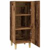 vidaXL Buffet Bois Ancien 34,5 x 34 x 90 cm Bois d'ing&eacute;nierie