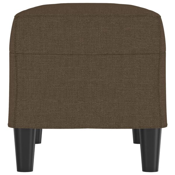 vidaXL Banc Marron 70x35x41 cm Tissu