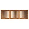 vidaXL Jardini&egrave;re avec doublure 150x50x75 cm bois massif d'acacia