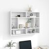 vidaXL &Eacute;tag&egrave;re murale Blanc 75x16x55 cm Bois d&rsquo;ing&eacute;nierie