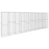 vidaXL Mur en gabion avec couvercle Acier galvanis&eacute; 600 x 50 x 200 cm