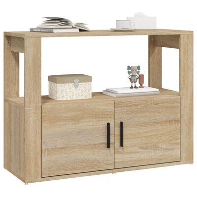 vidaXL Buffet Chêne sonoma 80x30x60 cm Bois d'ingénierie