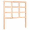 vidaXL Cadre de lit sans matelas 90x200 cm bois massif