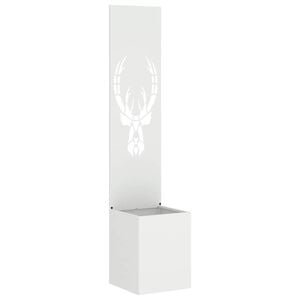 vidaXL &Eacute;cran de confidentialit&eacute; de jardin Blanc 32 x 32 x 150 cm