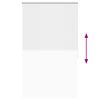 vidaXL Store roulant 80 x 175 cm Blanc