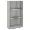 vidaXL Biblioth&egrave;que Sonoma gris 60x24x109 cm Bois d'ing&eacute;nierie
