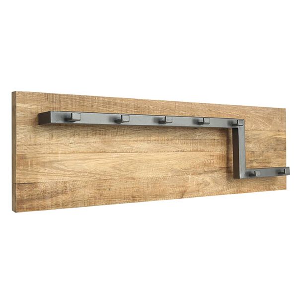 LABEL51 Porte-manteau Road 90x13x25 cm L Gris