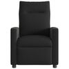 vidaXL Fauteuil de massage inclinable Noir Tissu