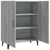 vidaXL Buffet Sonoma gris 70x34x90 cm Bois d'ing&eacute;nierie