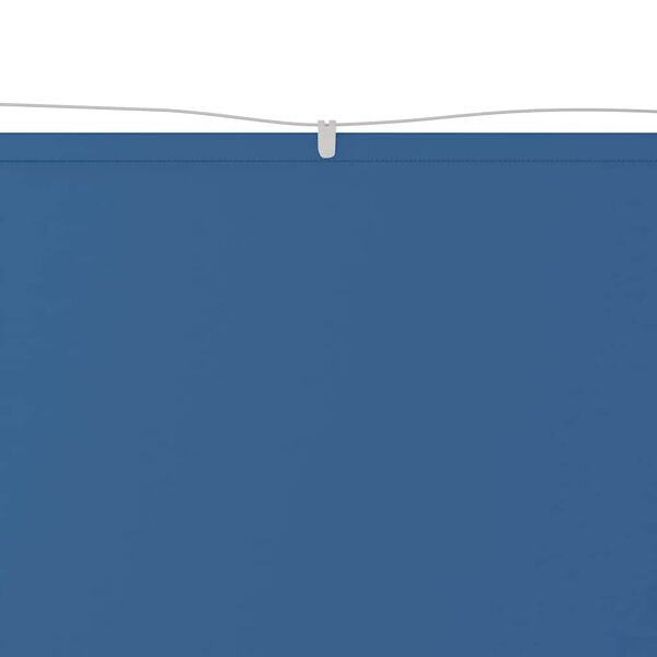 vidaXL Auvent vertical Bleu 140x1200 cm Tissu oxford