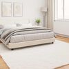 vidaXL Tapis en Fourrure Synth&eacute;tique de Lapin Olite Cr&egrave;me 200 x 200 cm