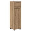 vidaXL Ensemble de mobilier de salle de bain 4 pcs Ch&ecirc;ne artisanal