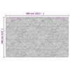 vidaXL Tapis lavable antid&eacute;rapant 190x300 cm multicolore