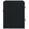 vidaXL Armoire d'&eacute;vier Ch&ecirc;ne noir 38,5 x 41 x 48 cm Bois d'ing&eacute;nierie