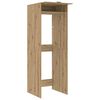 vidaXL Armoire pour machine &agrave; laver Ch&ecirc;ne artisanal 67,5 x 68 x 200 cm