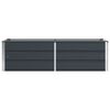 vidaXL Jardini&egrave;re Anthracite 160 x 80 x 45 cm Acier