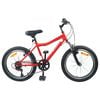 vidaXL V&eacute;lo pour Enfants 24 Pouces 6-Speed pour les 8-12 ans Rouge