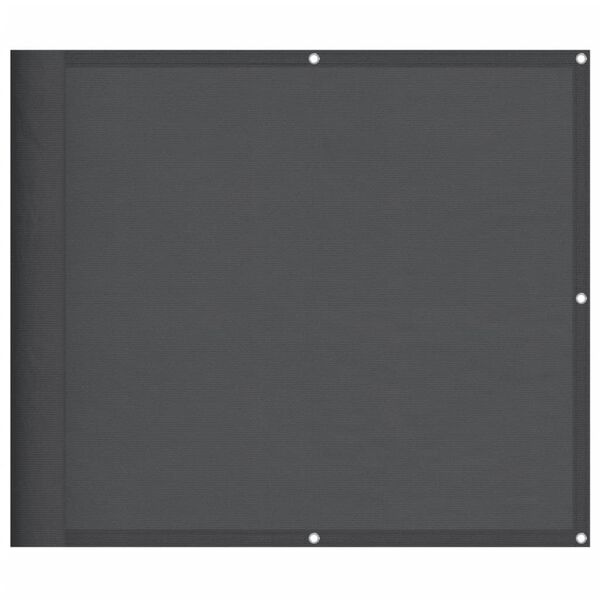 vidaXL &Eacute;cran de balcon anthracite 90x1000 cm 100% polyester oxford