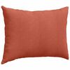 vidaXL Coussins de canapé 2 pcs Rouge orange 70 x 50 cm