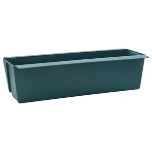 vidaXL Caisses &agrave; fleurs pour palettes Euro 12 pc Vert Polypropyl&egrave;ne
