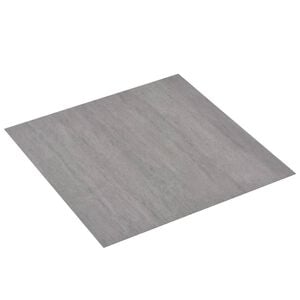 vidaXL Dalles de plancher PVC autoadhésif 5,11 m² gris pointillé