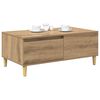 vidaXL Table basse Ch&ecirc;ne artisanal 90 x 50 x 35 cm Bois d'ing&eacute;nierie