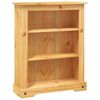 vidaXL Biblioth&egrave;que 3 niveaux Gamme Corona Pin mexicain 80x29x100 cm