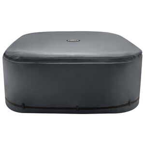 INTEX Housse de spa INTEX Gris fonc&eacute; 175 x 175 x 72 cm PVC et PU
