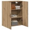vidaXL Armoire murale chêne artisanal 69,5x34x90 cm bois d'ingénierie